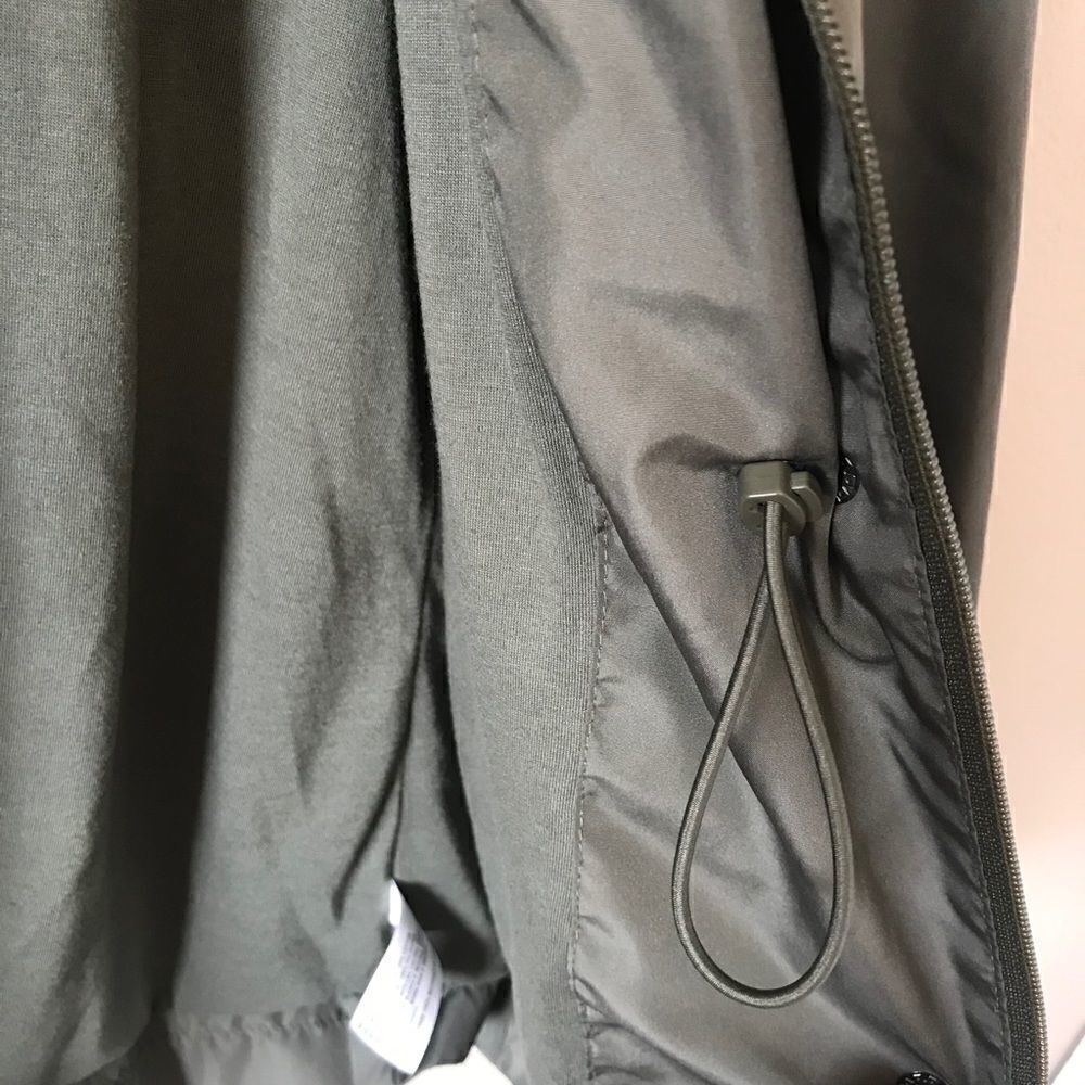 Olive Green Water Resistant Jacket - Picture 6 of 9
